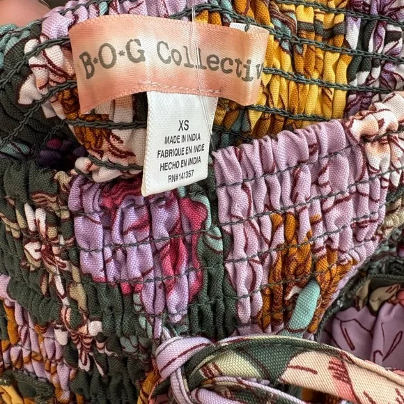 B.O.G. Collective Floral Tier Mini Skirt XS - Picture 5 of 6